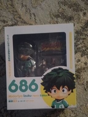 686 Green My Hero Academia Midoriya Izuku Action Figure